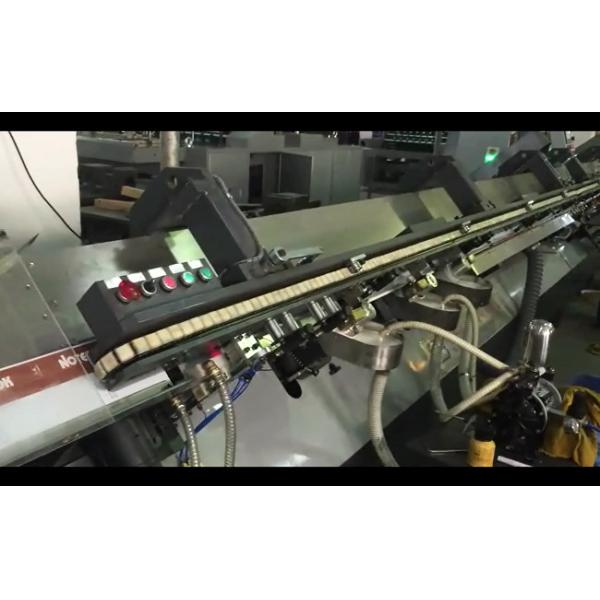 18m/min 380V 9.5KW Cold Water Glue Binding Machine