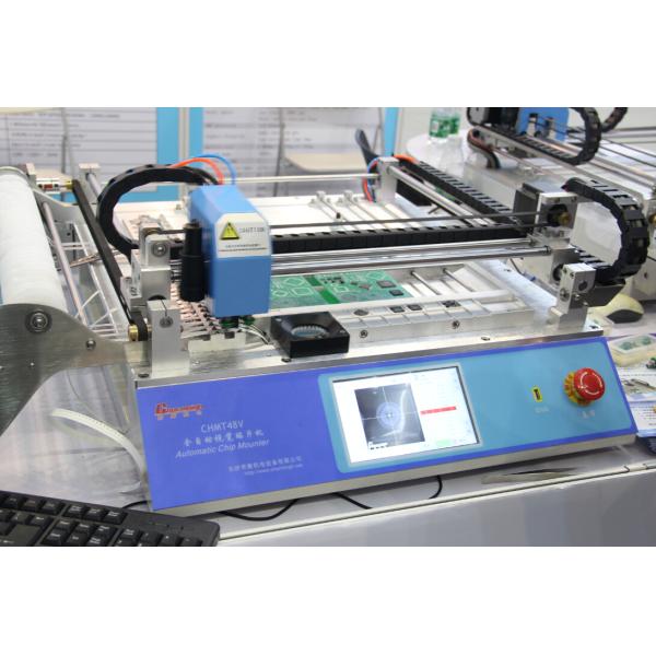 Desktop SMT Automatic Placement Machine with Linux System Vision Cameral Touch Screen