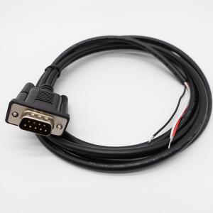  Male-Female RS232 Data Serial DB9 to DB25 Open Tail Cable with 16 ga Copper Conductors Manufactures