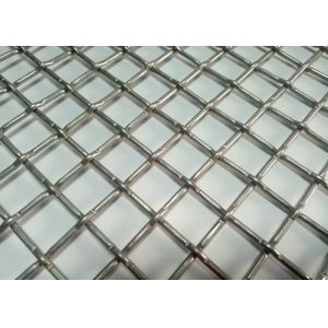China Lock Crimped Wire Mesh Carbon Steel Surface Untreatment Wear Resistance on sale