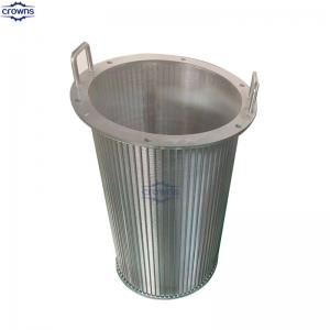 China Good In Filtration And Fluidity Wedge Wire Johnson Screen Filter Tube Stainless Steel Wire Mesh Filter For Water Well on sale