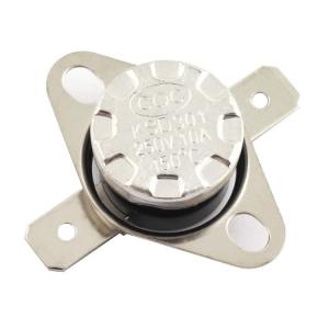 China 4.8mm Bimetal Thermal Protection Switch / Adjustable Thermostat Switch 250V on sale