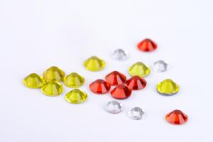 China Octagon Faceted Rhinestones Aluminum Material Good Stickiness Wear Resistant on sale