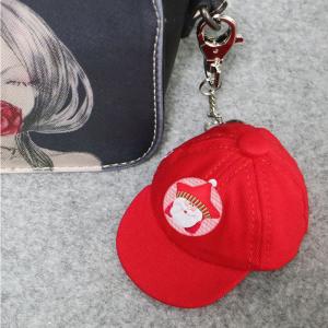  Christmas Decorating Embroidery Keychain/key Tag /key Fob,Embroidered Fabric Key Chain,Baseball Cap Keyring Manufactures