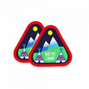China Scout Logo Patch Embroidered Patches Custom Applique For Camping on sale