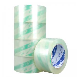 China Personalized Acrylic Clear Bopp Tape 48mm For Sealing Packing Carton Box on sale