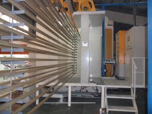  Aluminum Profile Conveyorised Powder Coating Plant 300-500 Tons / Month Manufactures