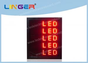  P16MM LED Scrolling Message Sign Electronic Scrolling Message Board 4 Lines Manufactures