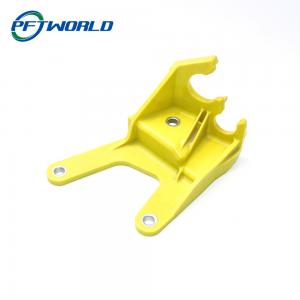 China Injection Molding Parts, Precision ABS Components, Yellow Parts on sale