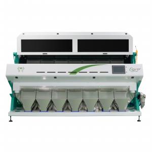 China 80Tons Per Day Smart LED CCD Camera Brown Rice Color Sorter For Rice Mill Plant on sale