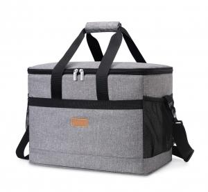 China 30 50 60 Can Insulated Collapsible Cooler Bag Tote Lunch Soft 40x27x31cm on sale