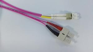  1M 3M LC TO SC Patch Cord OM4 Fiber Optic Patch Cord Manufactures