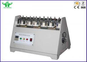 China 40° V type Footwear Testing Equipment / Shoes Upper Leather Flexing Tester 300CPM on sale