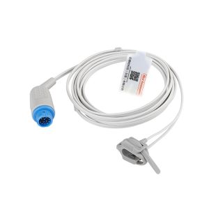  12 Pin Soft Reusable Spo2 Sensor Finger Clip Multifunctional Manufactures