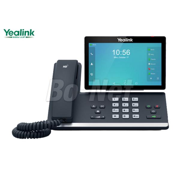 USB Headset Voip IP Phone HD Video / Voice New Yealink SIP-T58A Gigabit Interface