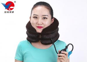  Easy To Wear Inflatable Air Pump Traction Neck Brace Cervical Traction Device Manufactures