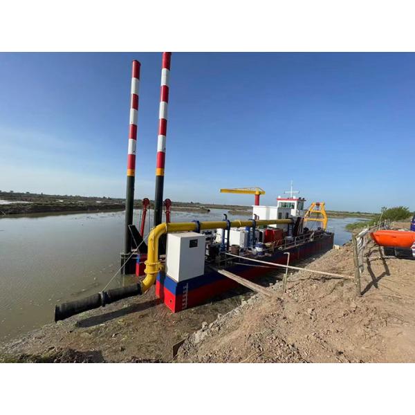 WN250 Sand Pump Powerful Cutting Suction Dredger 16kw Rexroth For Waterway Maintenance And Construction Needs