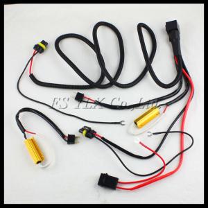 China 100W Car HID XENON kit Relay Cable H7 harness wire for H7 HID headlight bulbs canceller on sale