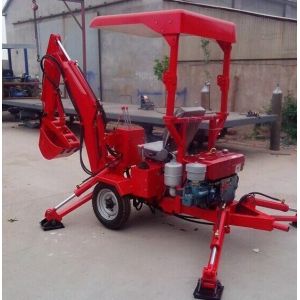  18HP diesel mini excavator towable digger backhoe export Manufactures
