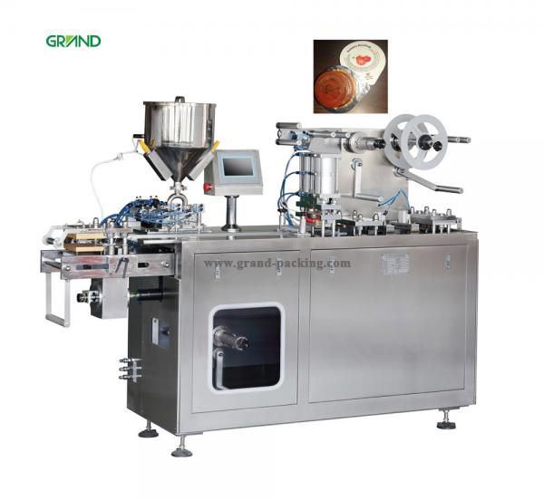 Quality Liquid Filling Blister Pack Sealing Machine 10-35 Times/Min Weight 820 Kg for sale