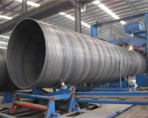 China 400mm Diameter SSAW Spiral Welded Steel Culvert Pipe on sale