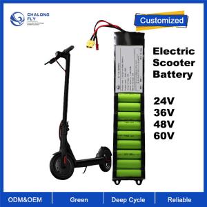 China OEM ODM LiFePO4 lithium battery pack Electric Scooter battery 24V 36V 48V for Electric Bicycles/Scooter on sale