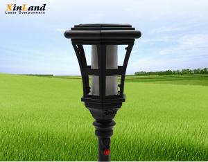 China 7.2W Flickering Flame Solar Lights Solar Flame Lights For Graden Yard Path Post Lights on sale