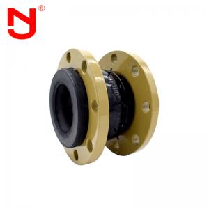 China Flexible Epdm Single Sphere Rubber Expansion Joint Single Ball Bellow Compensator on sale