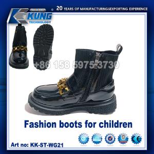 China OBM Breathable Child Fashion Boot Practical With Rubber Outsole on sale