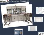 16000 cards / hour business card maker machine , Metal Clad platens plastic card