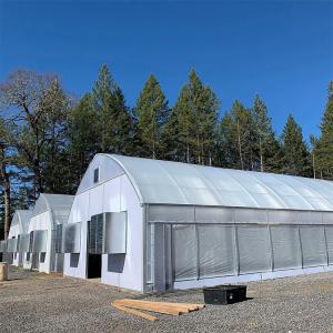  Agricultural Curtain Fabric Blackout Greenhouse Autpmatic Control Herb Light Deprivation Greenhouse Manufactures