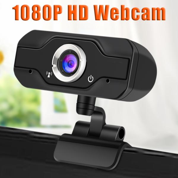 CMOS 1920x1080 Auto Focus Mic Rotatable PC Desktop Webcam