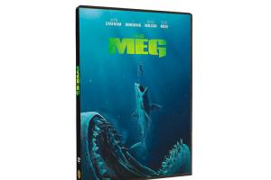 China The Meg DVD Movie Action Adventure Teriller Sci-fi Series Film DVD Wholesale on sale