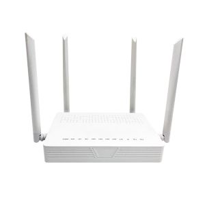  FTTH GPON ONT ONU Router Dual Band WiFi Antennas 4GE 2FXS AC2100 Manufactures