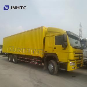  Sinotruk HOWO EURO2 Cargo Van Truck 10 Wheels A7 Lorry Goods Transport Truck Manufactures