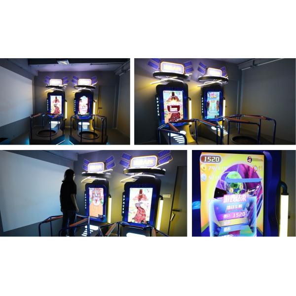 1080P Smart Trampoline System Team Challenges Interactive Gaming