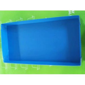 Rectangular Plastic Carton Customized Corrugated Plastic Crates Lightweight
