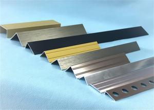 China Angle Trim Shape 6463 T5 Aluminium Edging Strip , House Corner Decoration Aluminum Extruded Products on sale