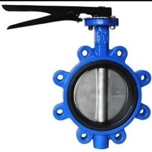 Pressure Rating Standard Lug Type Butterfly Valve SS410 Shaft for Flange Connection