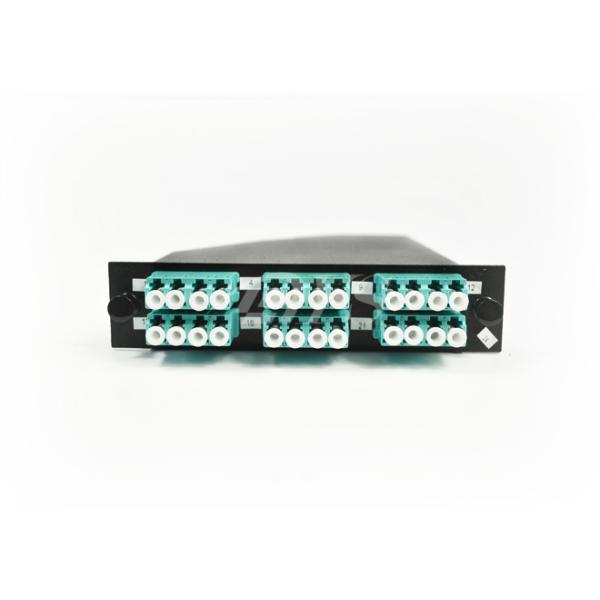 LGX 24 Cores LC- MTP/MPO OM3 Optical Fiber Moudle With ISO9001 Certification