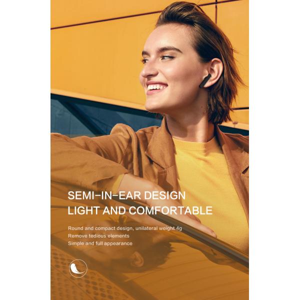 Noise Cancelling V4.1 EDR Wireless Bluetooth Earphone TWS Headset In Ear