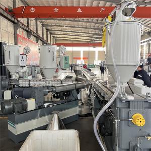  High Density Plastic Pipe Extrusion Line HDPE Polyethylene Pipe Production Line Manufactures