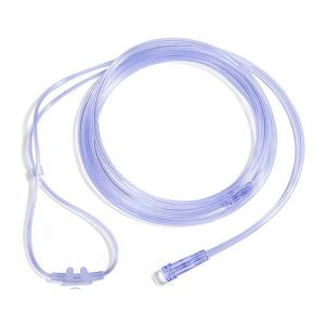 China Clinic Nasal Cannula Tube , Neonate PVC Partial Nasal Oxygen Tube on sale