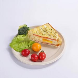 China Plant Starch PLA Compostable Disposable Tray Plate Biodegradable on sale