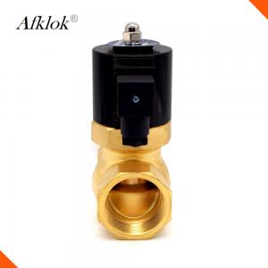  Brass Steam Solenoid Valve Normally Closed With G Thread Connector Manufactures