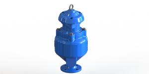 China Spill Free Combination Sewage Air Release Valve With Single Body Flange Type on sale