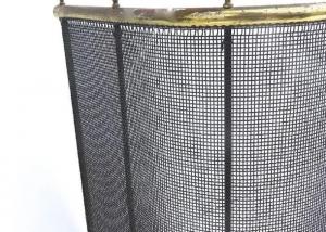 China 8X8 Stainless Steel Woven Wire Mesh Screen 0.5m-3m Width  For Fireplace Screen on sale
