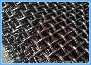  Heavy Duty Crimped Vibrating Screen Wire Mesh , Sand Screen Mesh 0.8 - 8 Mm Aperture Manufactures