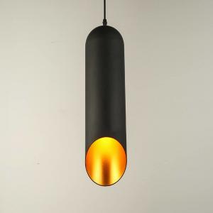 China Led Simple Modern Pendant Light Cool Bar Small Cylindrical Hanging Lamp on sale