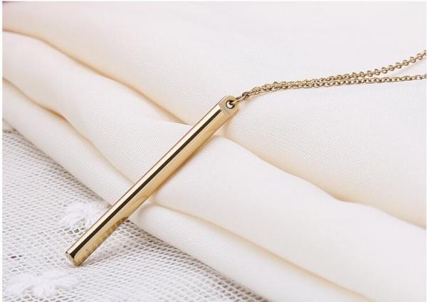 Quality Fashion Stainless Steel Jewelry Pendants Gold Necklaces Gift Sweater Fashion Necklace for sale